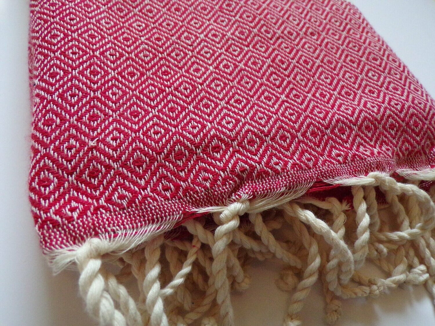 red fouta towel
